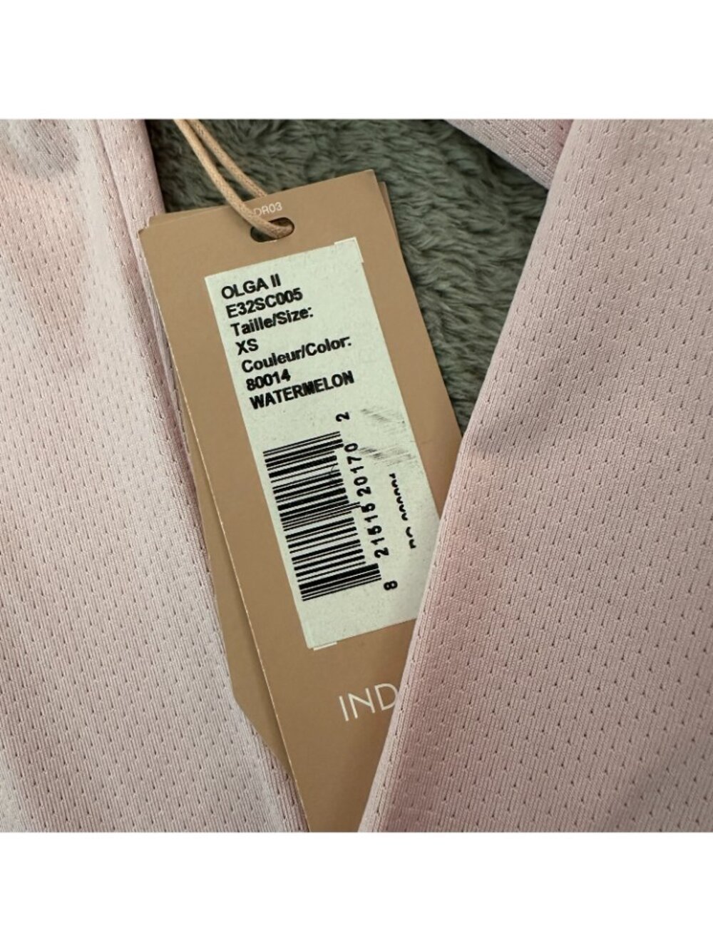 NWT Indyeva Olga II Long Sleeve Hooded Shirt XS Watermelon Pink Outdoor Hiking - Picture 2 of 6